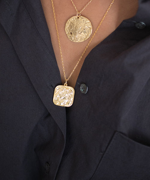 Square Necklace 사각 목걸이