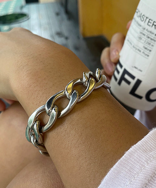 Non-glossy Chain Bracelet 무광 체인 팔찌