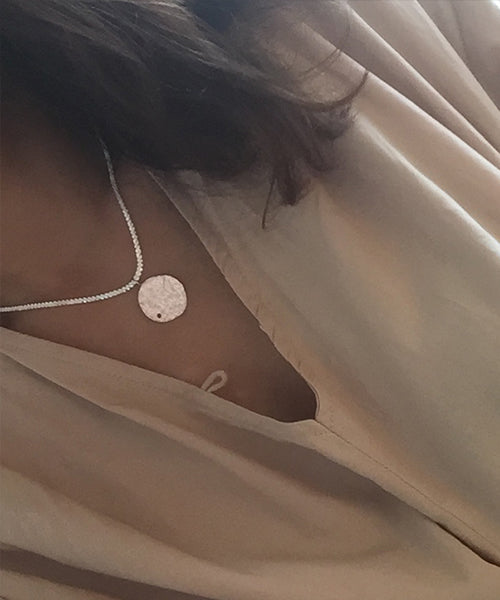 Combi Coin Necklace 콤비 코인 목걸이