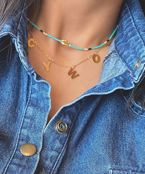 Clam Necklace 조개 목걸이